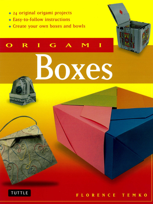 Title details for Origami Boxes by Florence Temko - Available
